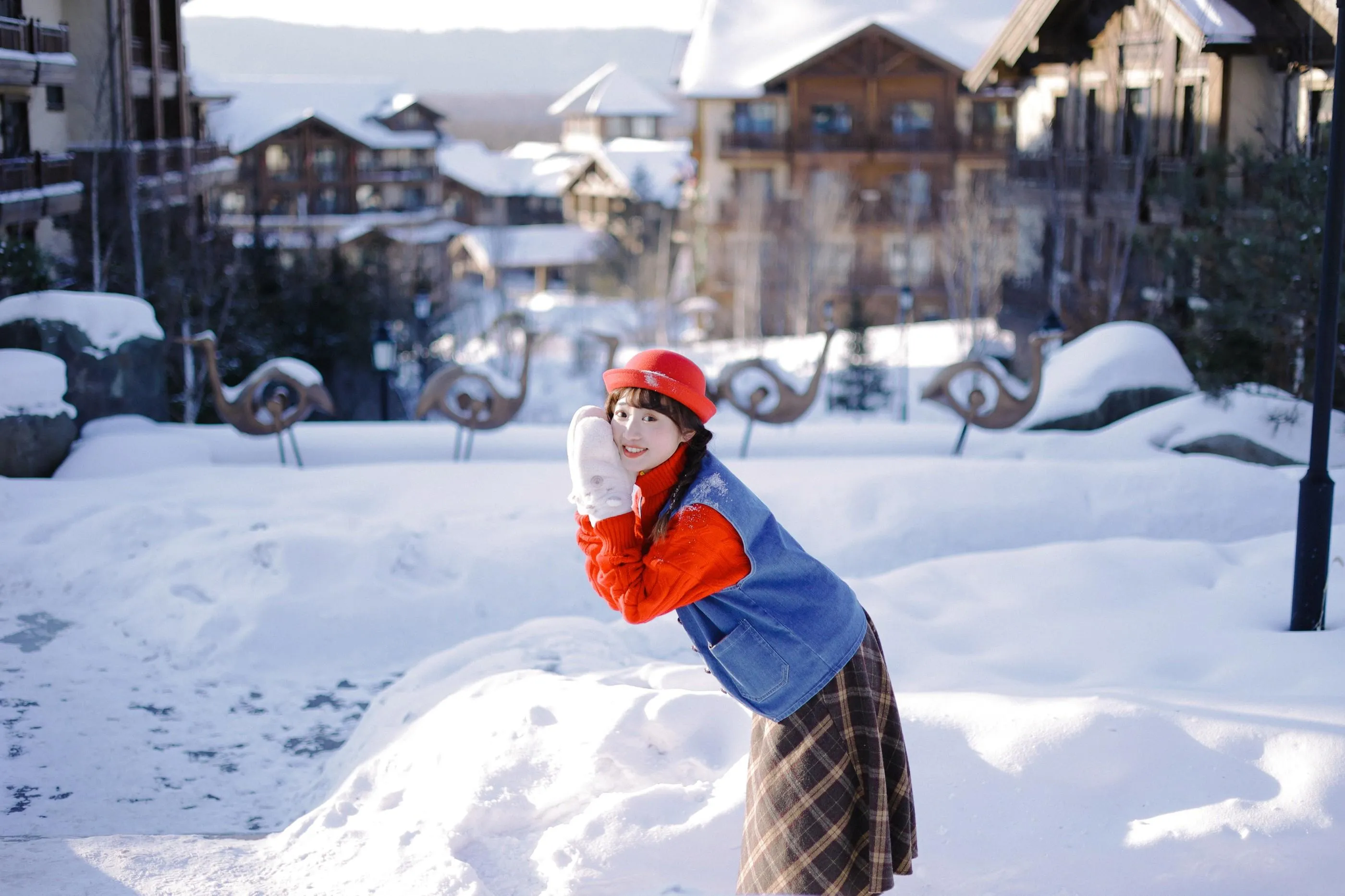 [YITUYU艺图语]2022.08.21 雪国之旅 蓝胖子- [34P]插图3